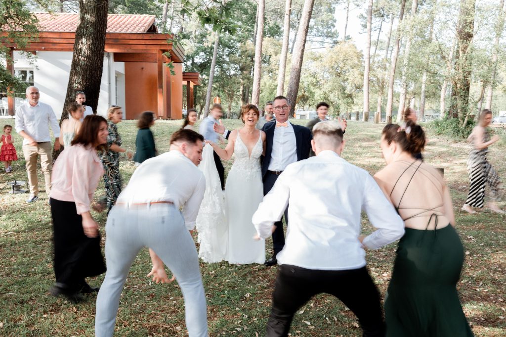 animation mariage extérieur jeu invités ambiance festive