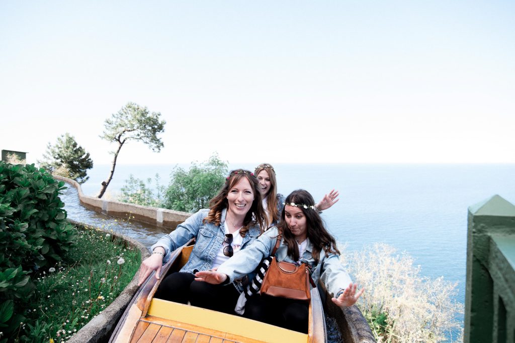 EVJF Saint Sébastien train vue mer Pays Basque