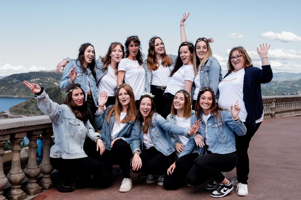 groupe EVJF amies Saint Sébastien Pays Basque