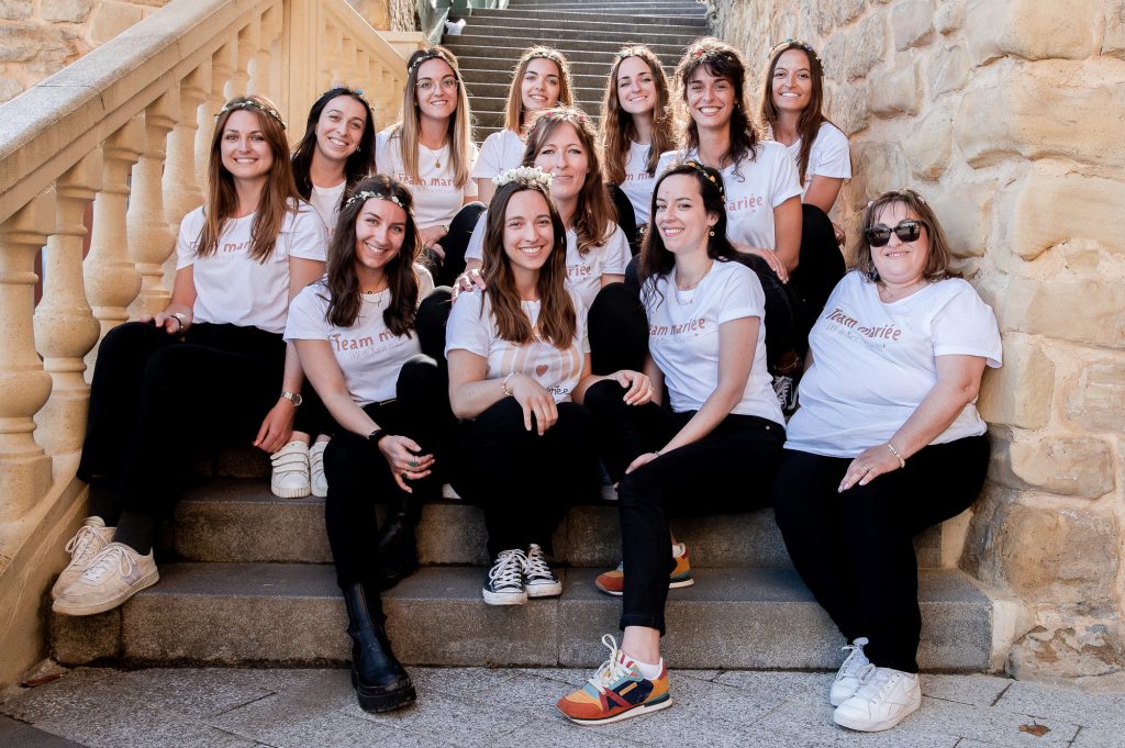 groupe EVJF amies Saint Sébastien Pays Basque