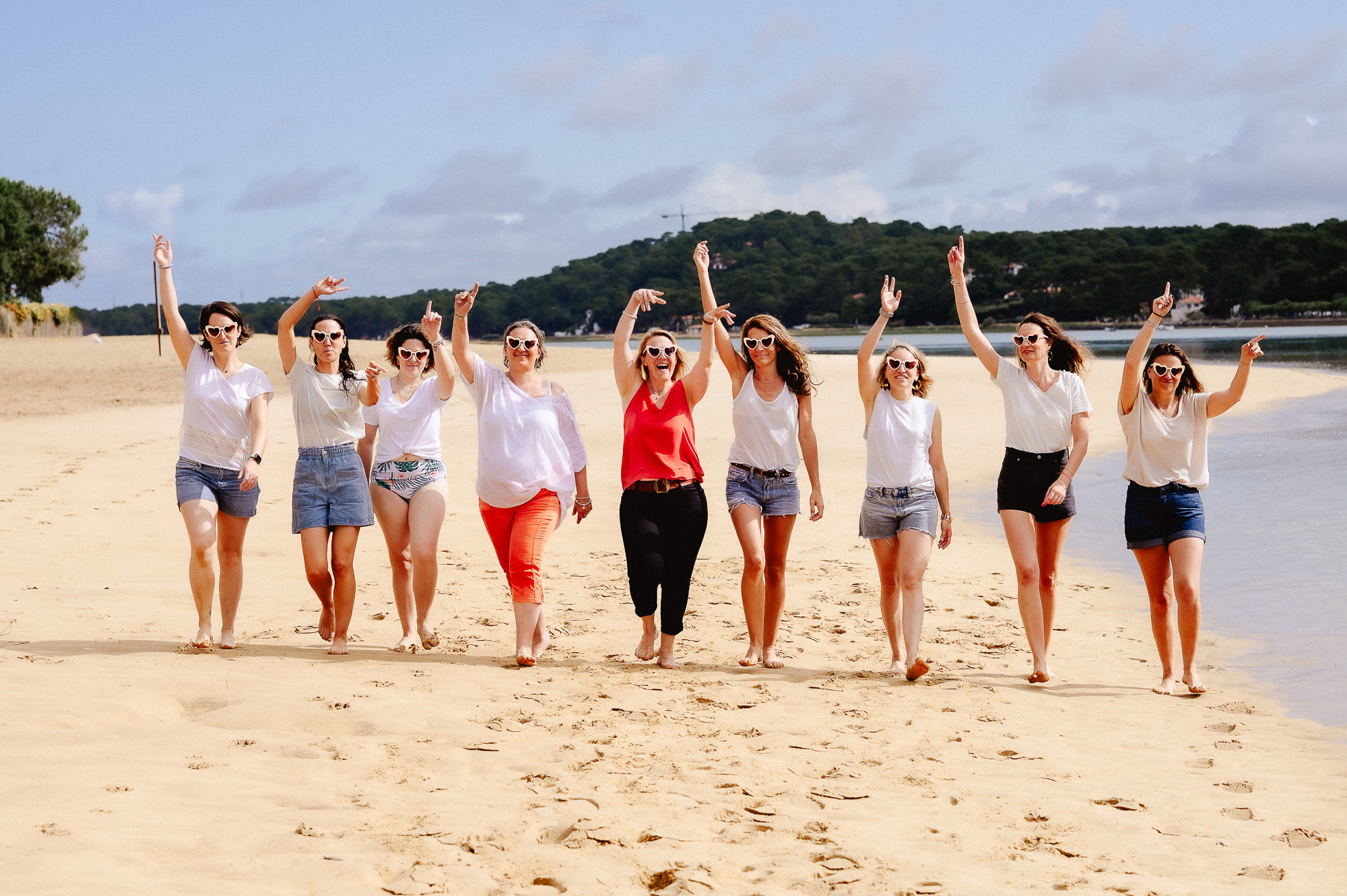 photographe evjf landes fun naturel