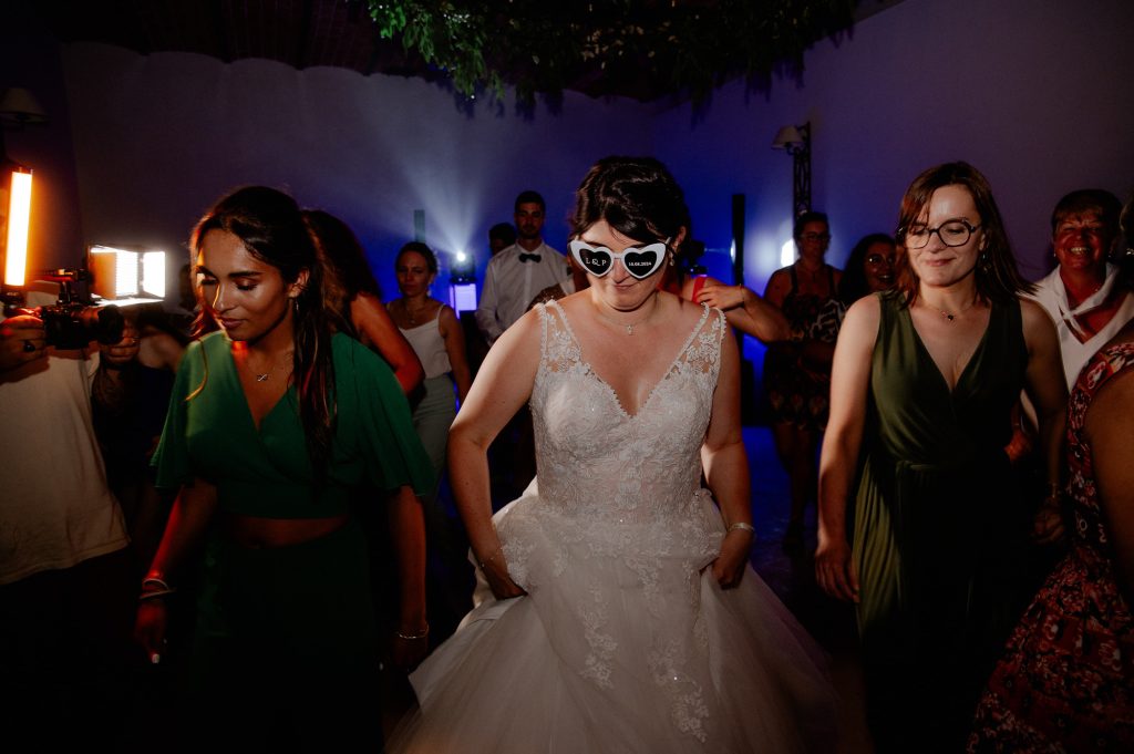 Première danse dans l'orangeraie du château de Campet