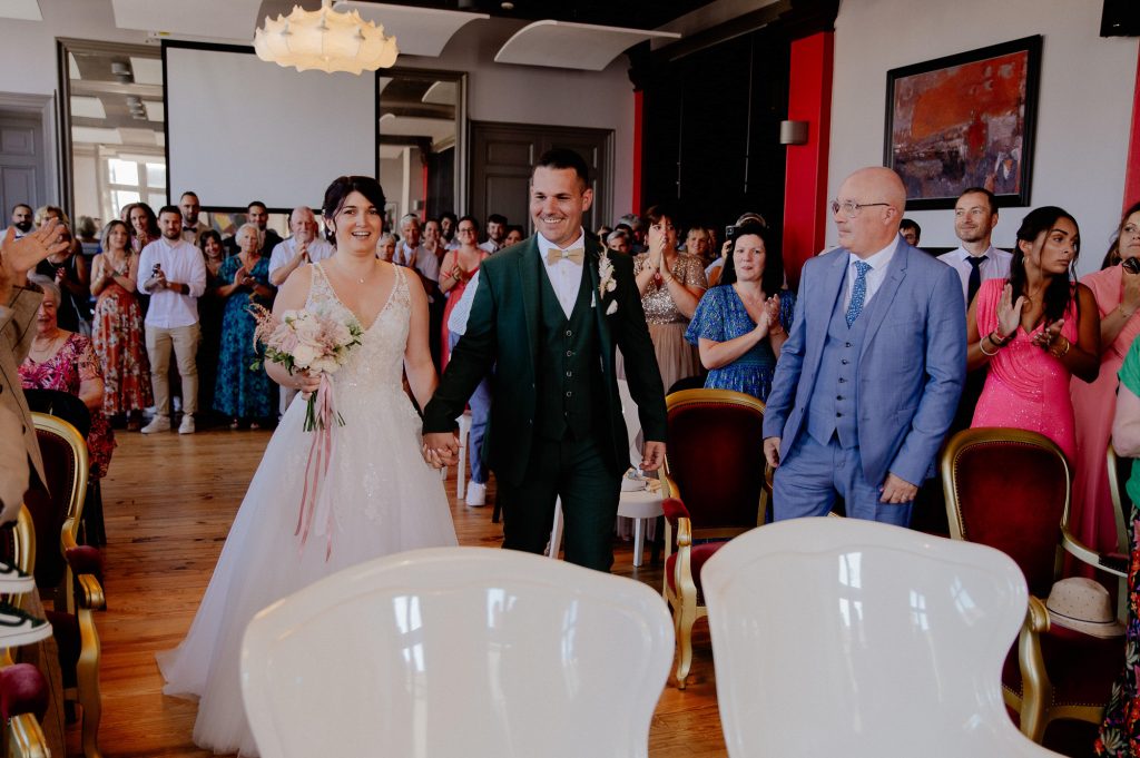 Cérémonie civile de mariage à la mairie de Mont de Marsan